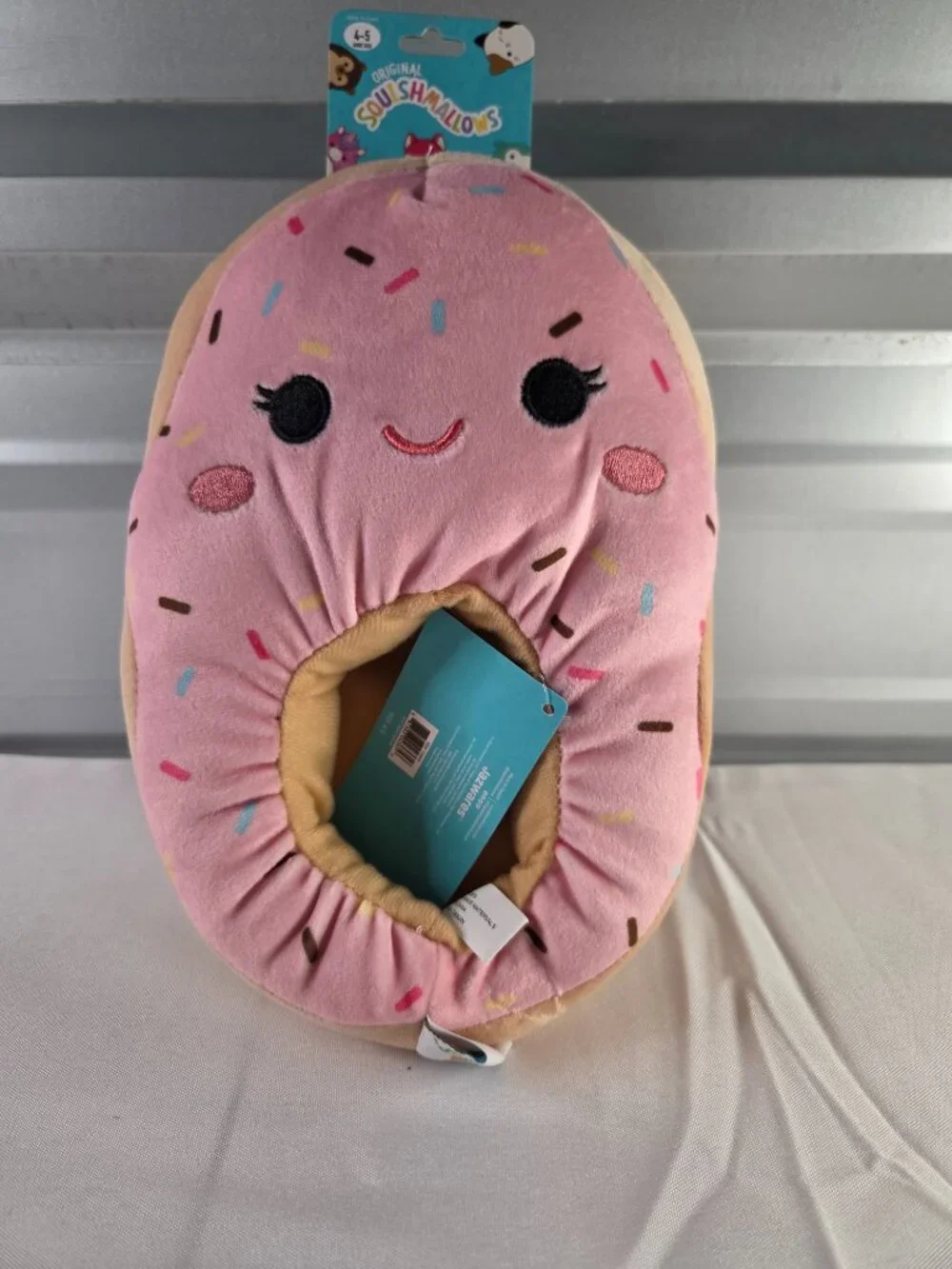 NWT Bundle Squishmallows Kids Slippers‎ Size 4-5 Plush Character